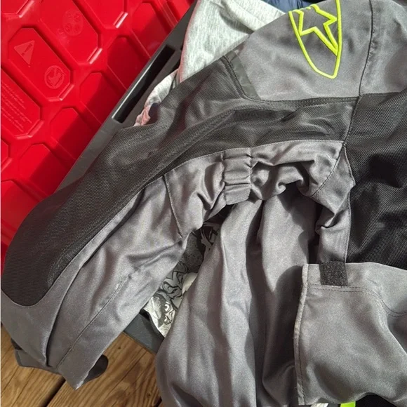 Alpinestars Black and Neon Yellow Performance Jacket - Picture 3 of 3